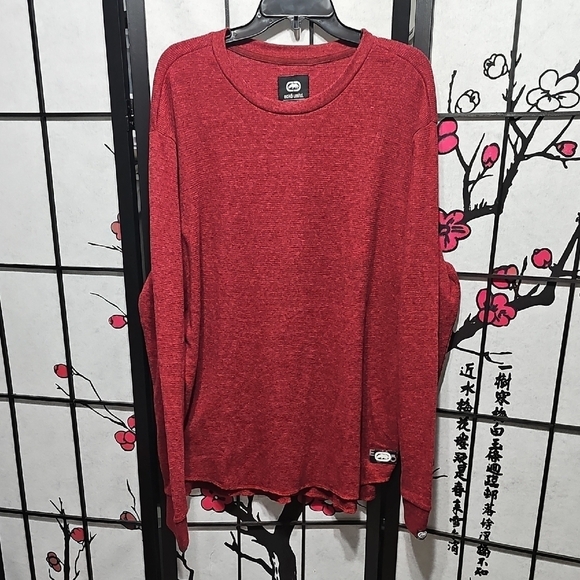 Ecko Unlimited Other - Ecko‎ Burgundy Red Long Sleeve Shirt Size 2XL New